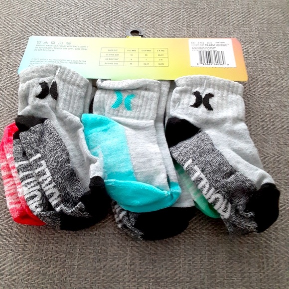 HURLEY Socks ( 6pk ) - Picture 3 of 6